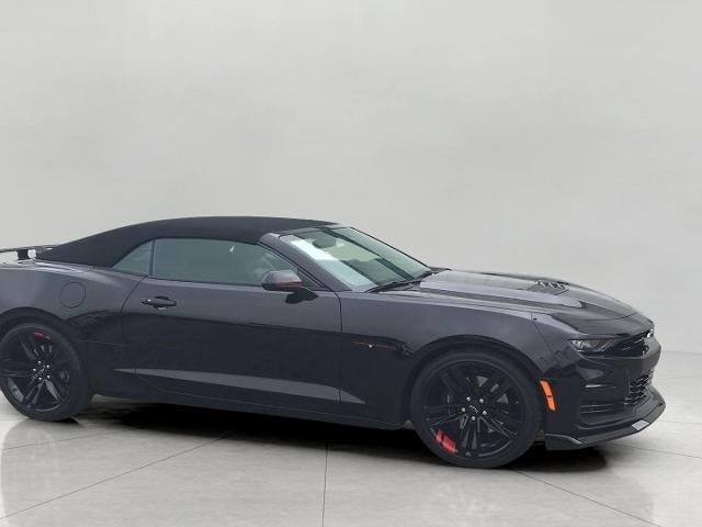2023 Chevrolet Camaro 2dr Conv 2SS in Black — front three-quarter view