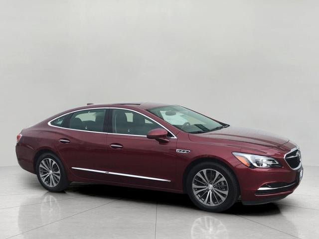 2017 Buick LaCrosse 4dr Sdn Essence FWD in Crimson Red Tintcoat — front three-quarter view