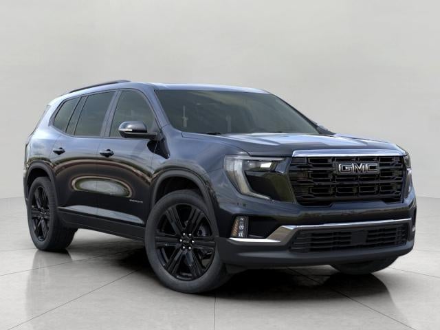2026 GMC Acadia Elevation in Ebony Twilight Metallic — front three-quarter view
