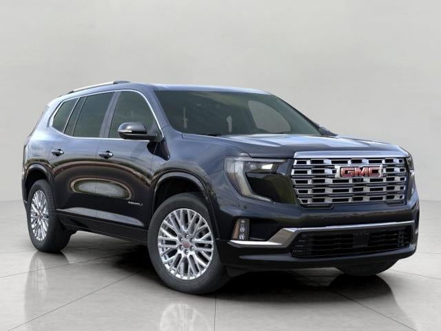 2026 GMC Acadia Denali in Ebony Twilight Metallic — front three-quarter view