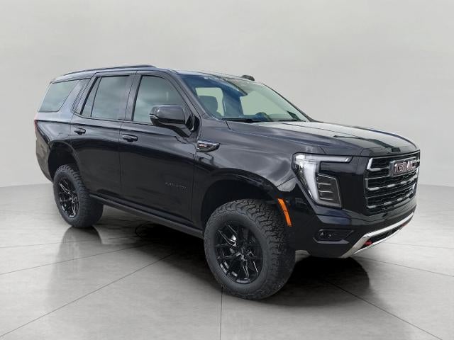2026 GMC Yukon AT4 in Onyx Black — front three-quarter view