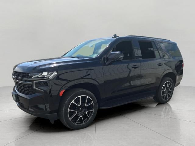 2021 Chevrolet Tahoe 4WD 4dr RST in Black — front three-quarter view