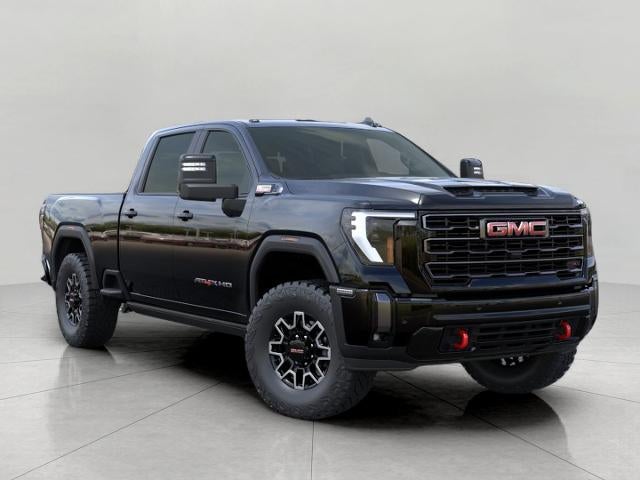2026 GMC Sierra 2500 HD AT4X in Onyx Black — front three-quarter view