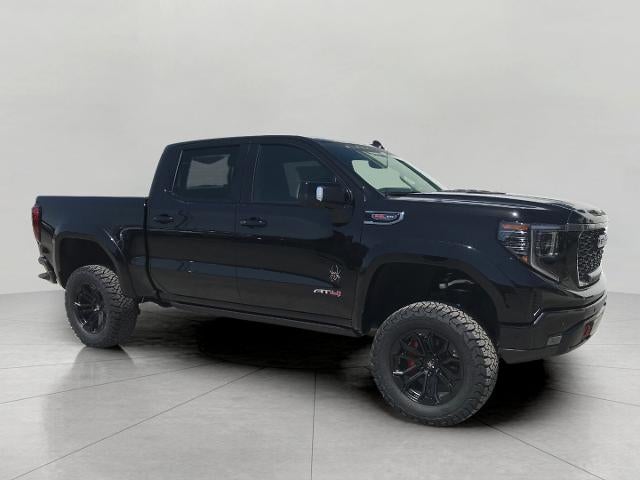 2026 GMC Sierra 1500 AT4 in Onyx Black — front three-quarter view