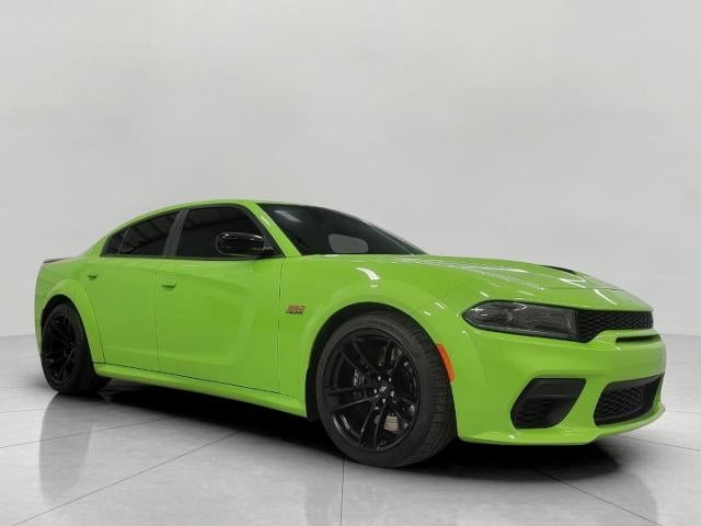 2023 Dodge Charger Scat Pack RWD in Sublime Metallic Clearcoat — front three-quarter view