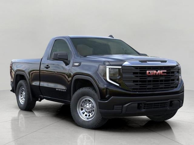 2026 GMC Sierra 1500 Pro in Onyx Black — front three-quarter view