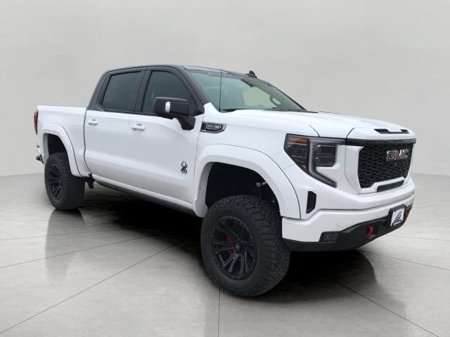2026 GMC Sierra 1500 AT4 in Summit White — front three-quarter view
