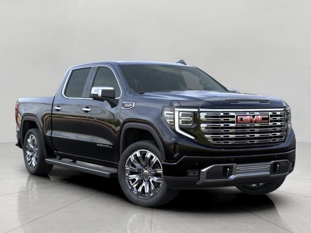 2026 GMC Sierra 1500 Denali in Onyx Black — front three-quarter view