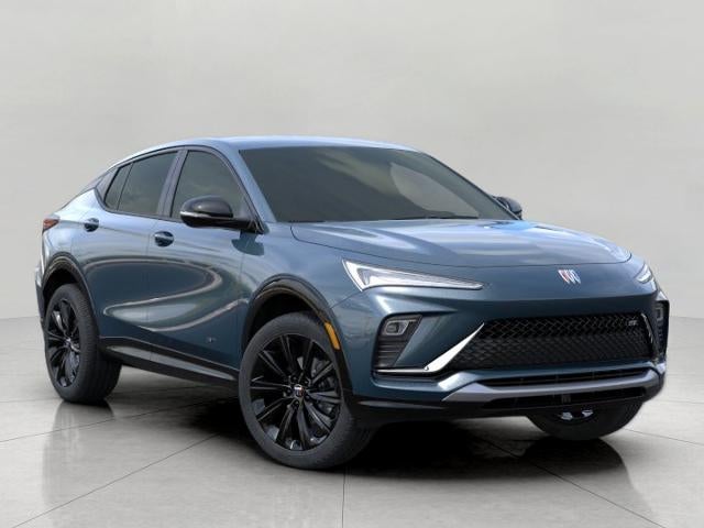 2026 Buick Envista Sport Touring in Ocean Blue Metallic — front three-quarter view