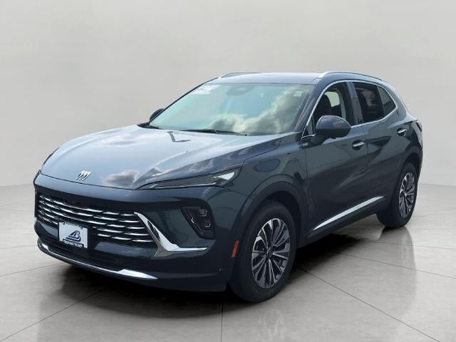 2026 Buick Envision Preferred in Quartz Blue Metallic — front three-quarter view