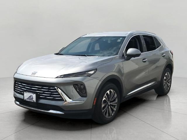 2026 Buick Envision Preferred in Moonstone Gray Metallic — front three-quarter view
