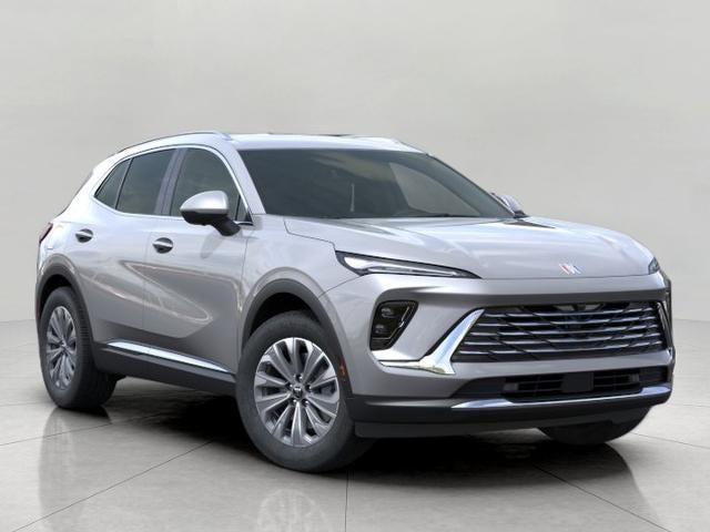 2026 Buick Envision Preferred in Moonstone Gray Metallic — front three-quarter view