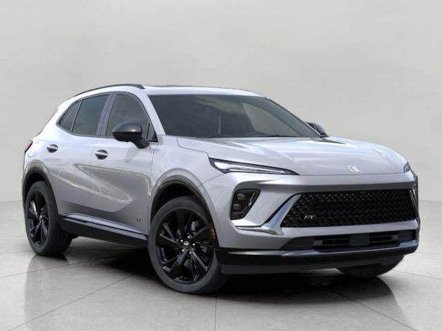 2026 Buick Envision Sport Touring in Moonstone Gray Metallic — front three-quarter view